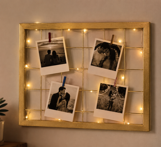 Anılar Duvarı Ledli Fotoğraf Tablosu
