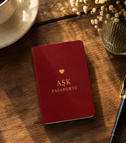Aşk Pasaportu - Çiftlere Özel Anı Defteri